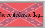 The Confederate flag stamp