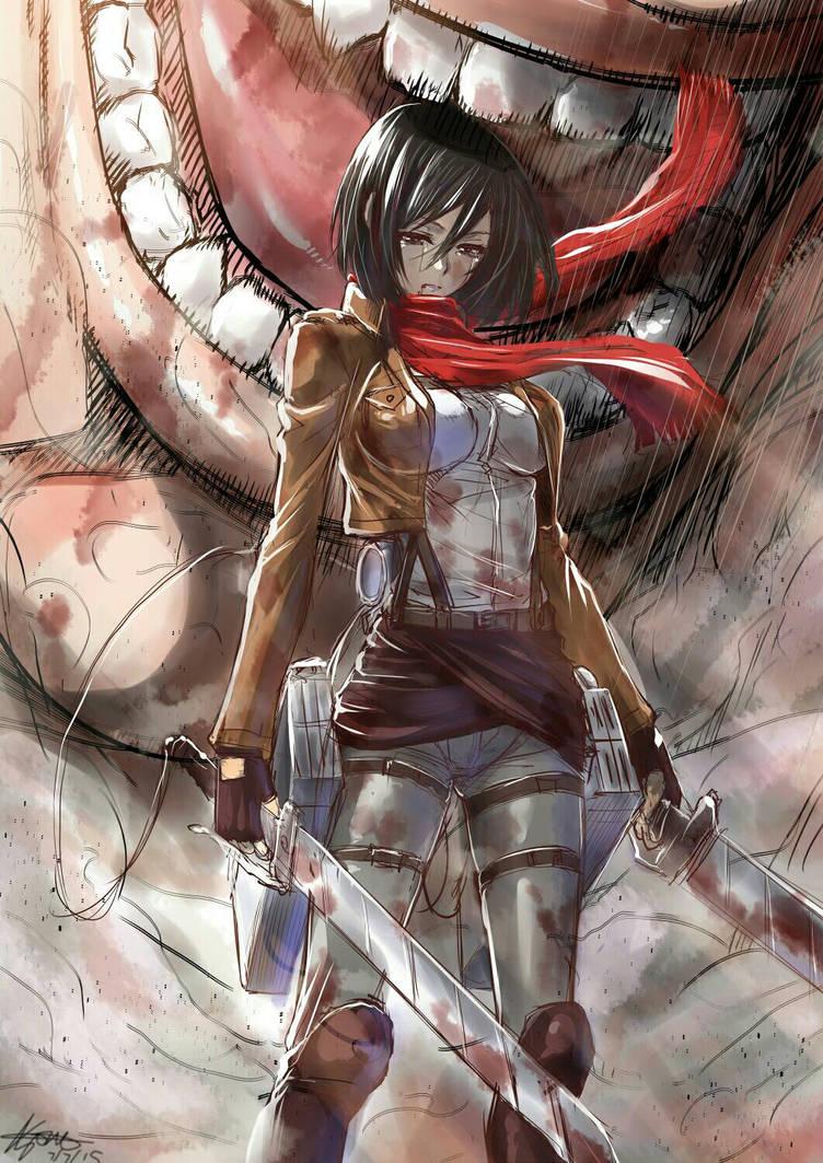 Attack on Titan Mikasa