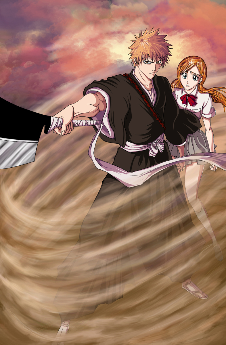 Ichigo and Inoue