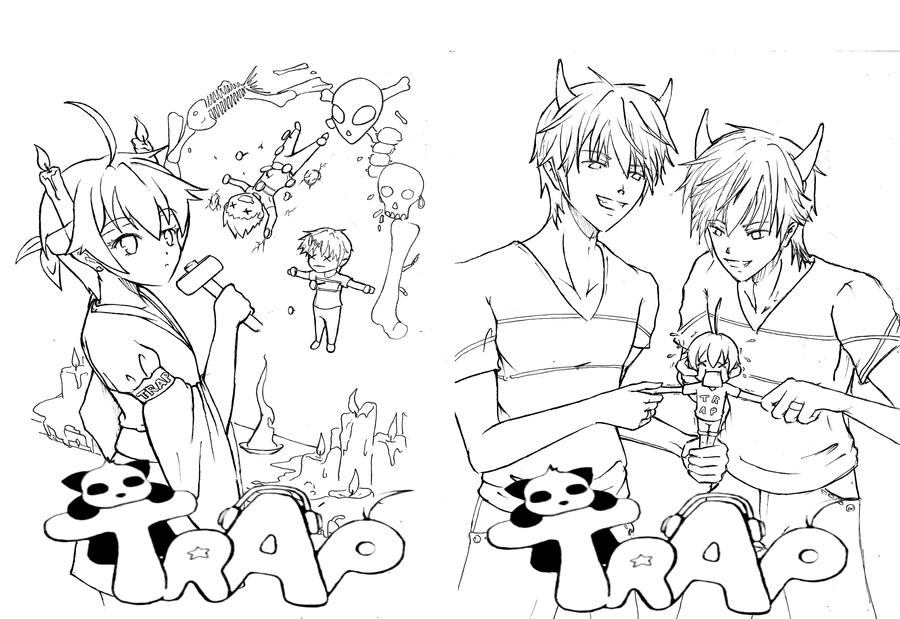 Character Line Art by iINeroIi on DeviantArt