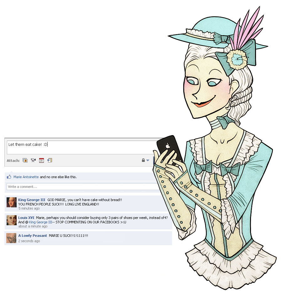 Facebook - Marie Antoinette