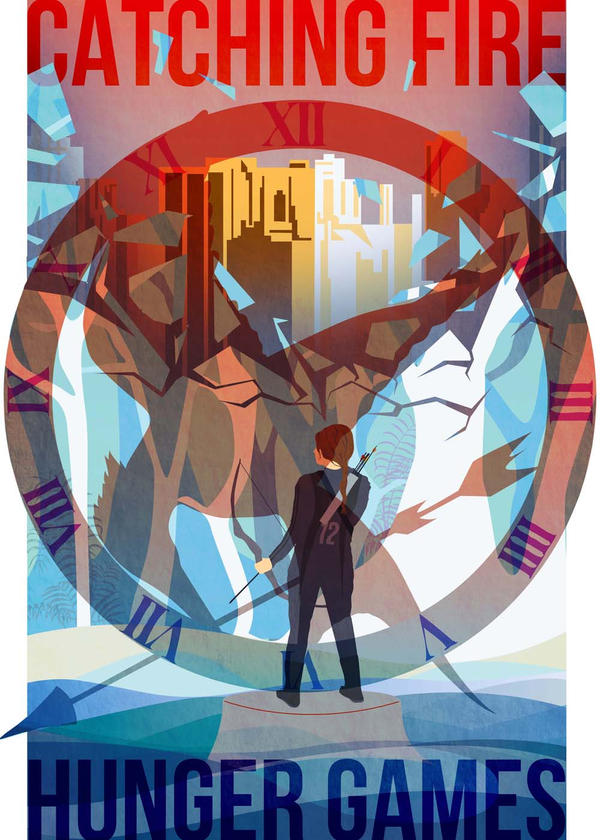 Catching Fire Poster by OblivionKirie on DeviantArt
