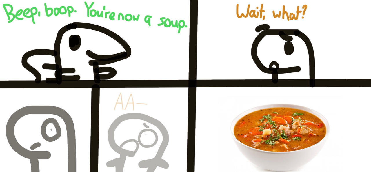 Soup by SketchiverseComics on DeviantArt
