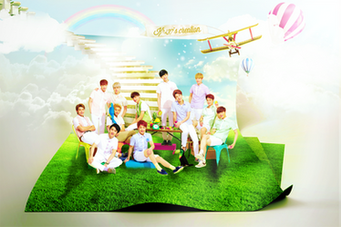 06072014 EXO IVY CLUB Wallpaper manipulation