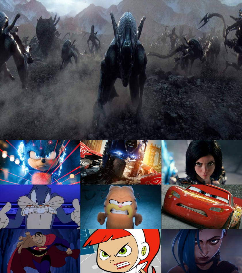 Heroes vs the Xenomorph army by JosiahReed12345 on DeviantArt