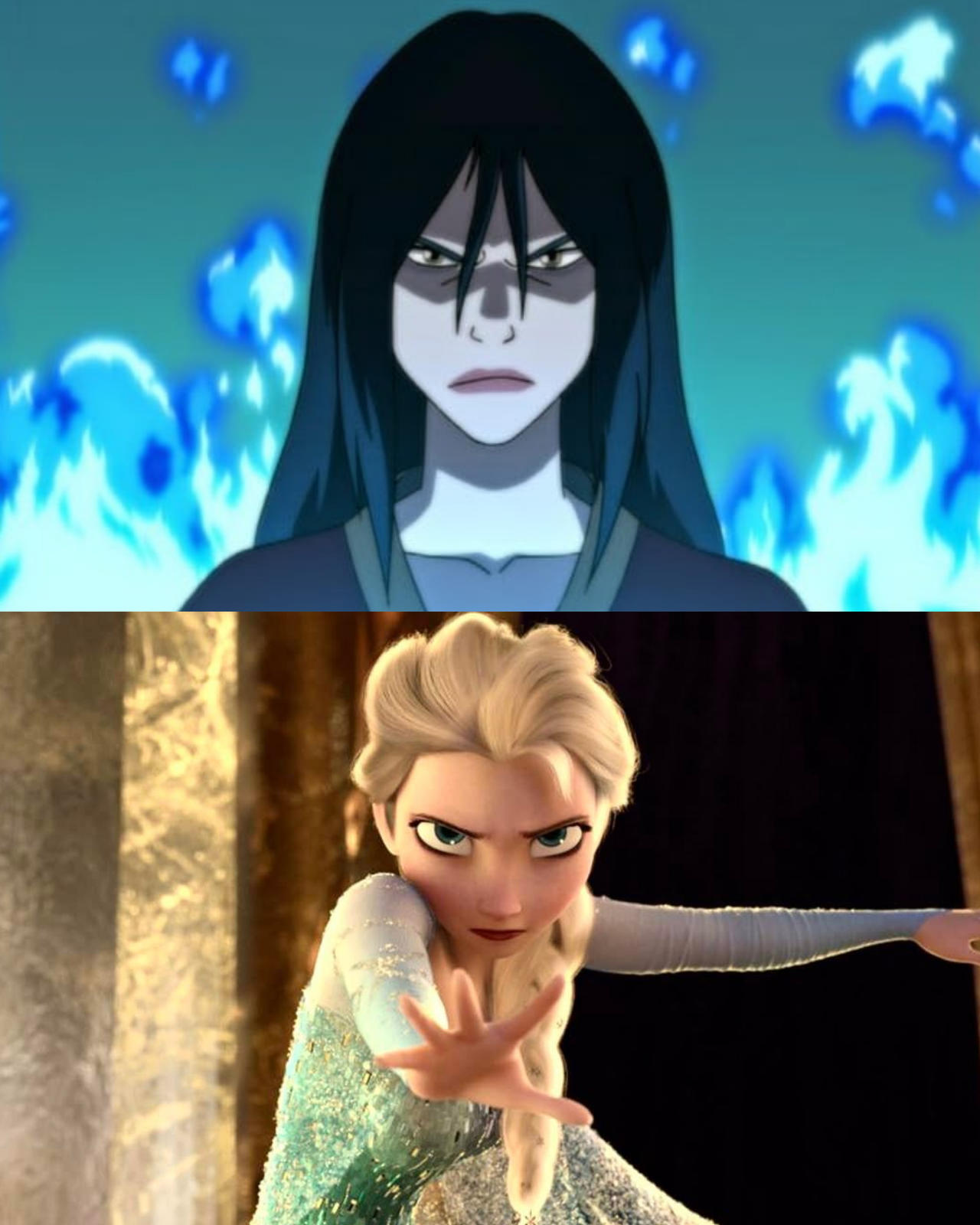 Elsa Reed Elsa vs Azula by JosiahReed12345 on DeviantArt