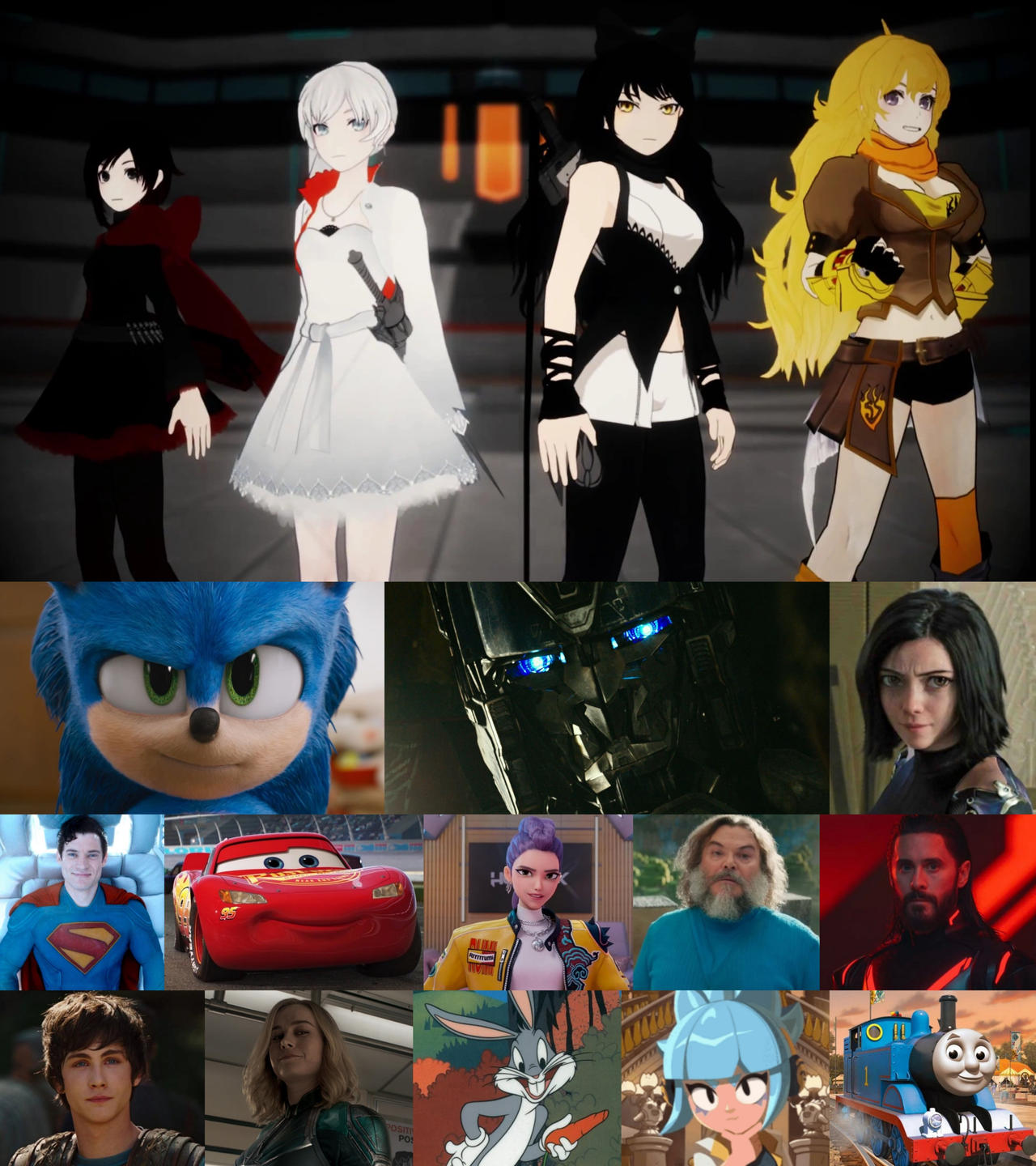 Shimo Meet Rwby Heroes meet Team RWBY by JosiahReed12345 on DeviantArt