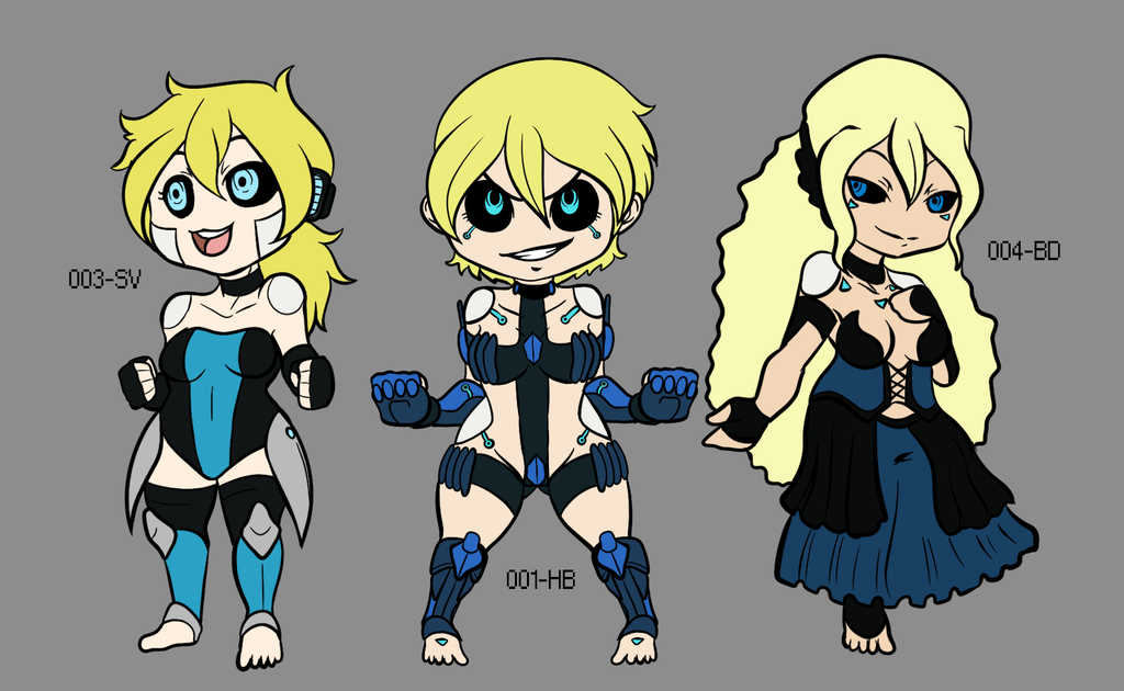 Chibi Bots by Warxend on DeviantArt
