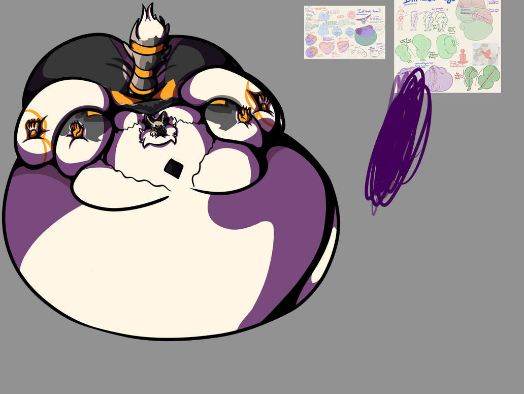 Avatar Inflation Inflation Commission WIP by SomnolentDragon on DeviantArt