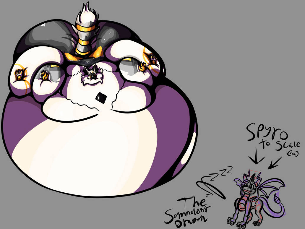 Draool Inflation Inflation Commission by SomnolentDragon on DeviantArt