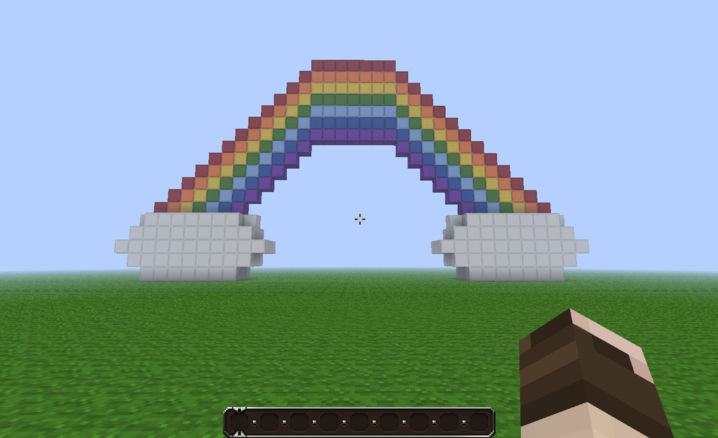 Minecraft Rainbow by LightningCloud9000 on DeviantArt