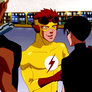 Robin, Kid Flash and Aqualad Animation