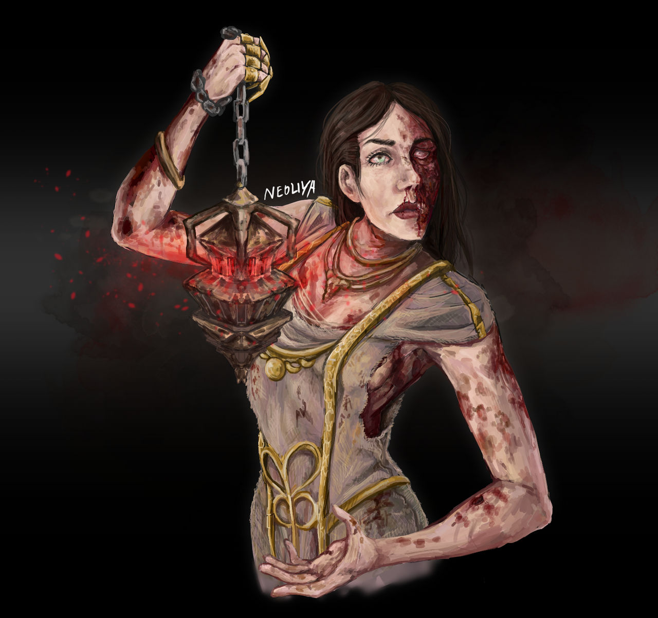 The Plague Dbd Without Mask By Puzzledingalaxy On Deviantart