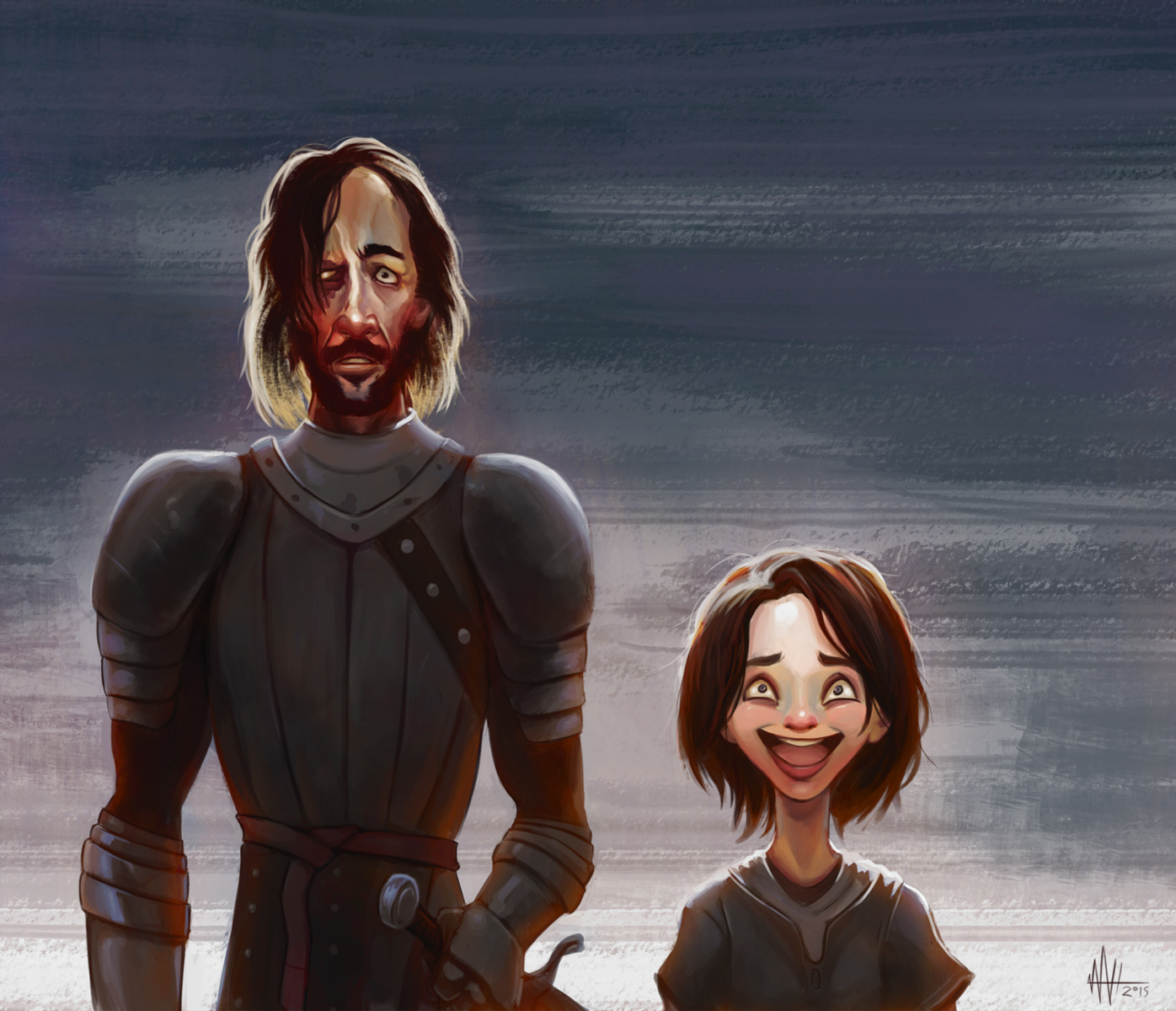 Arya and the Hound