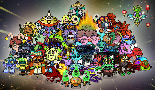 My Fanmade Monsters (as of now)