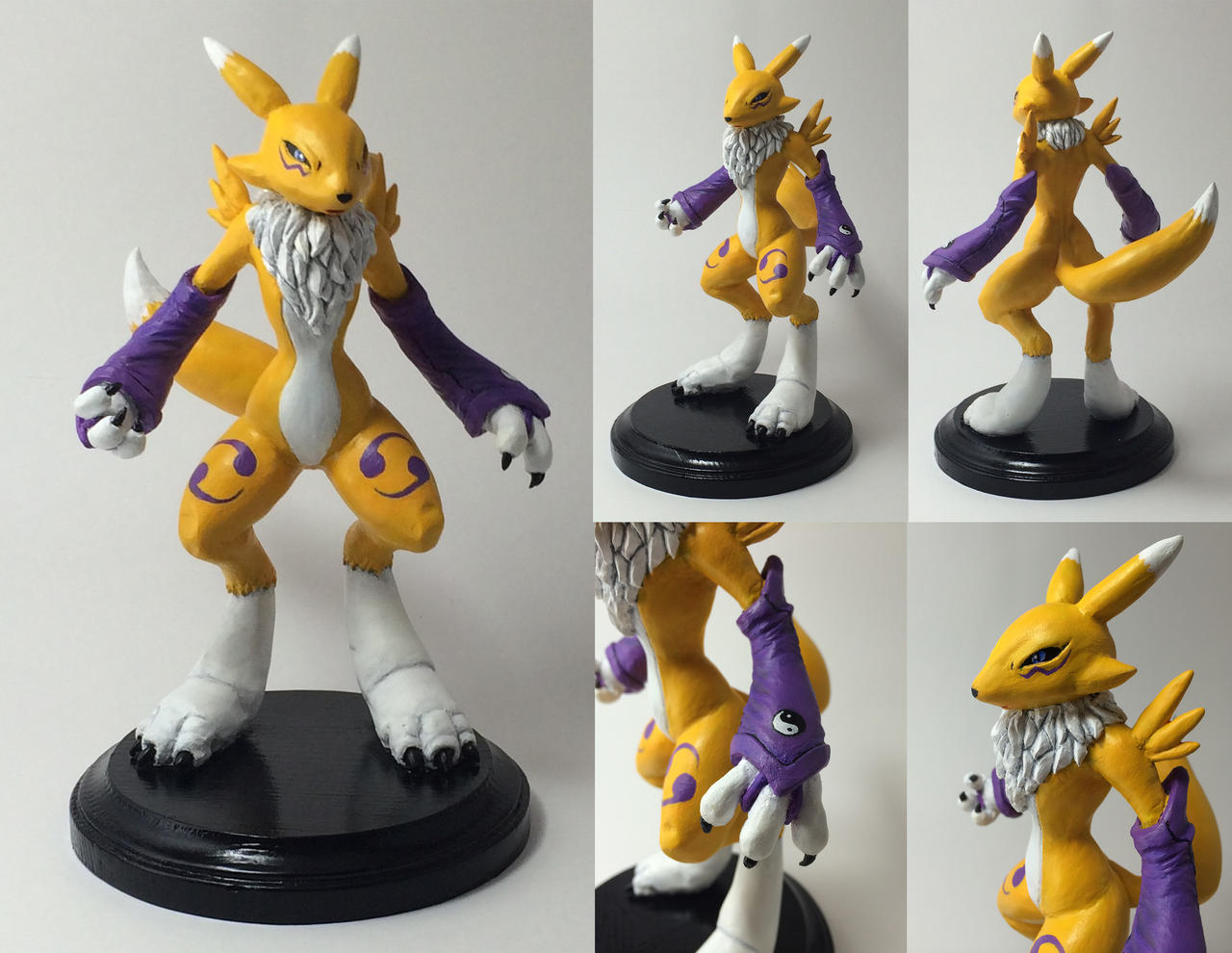 Custom Renamon Custom Renamon Figure by GhostAegis on DeviantArt