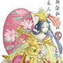 Chinese empress-colored