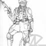 HSB Task Force XVII rifleman