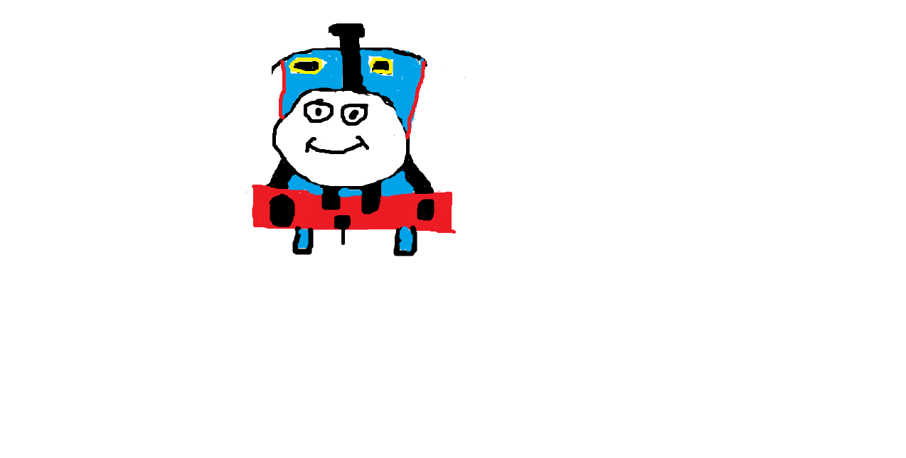 My Drawing Of Gordon (Front View) by TheThomaGuy on DeviantArt