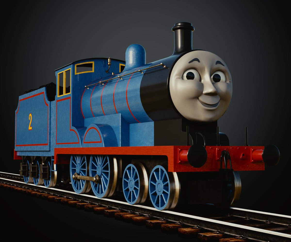Edward Vector Model Season 1 Edward (3D) by TheThomaGuy on DeviantArt