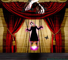 Marionette in my hands puppet