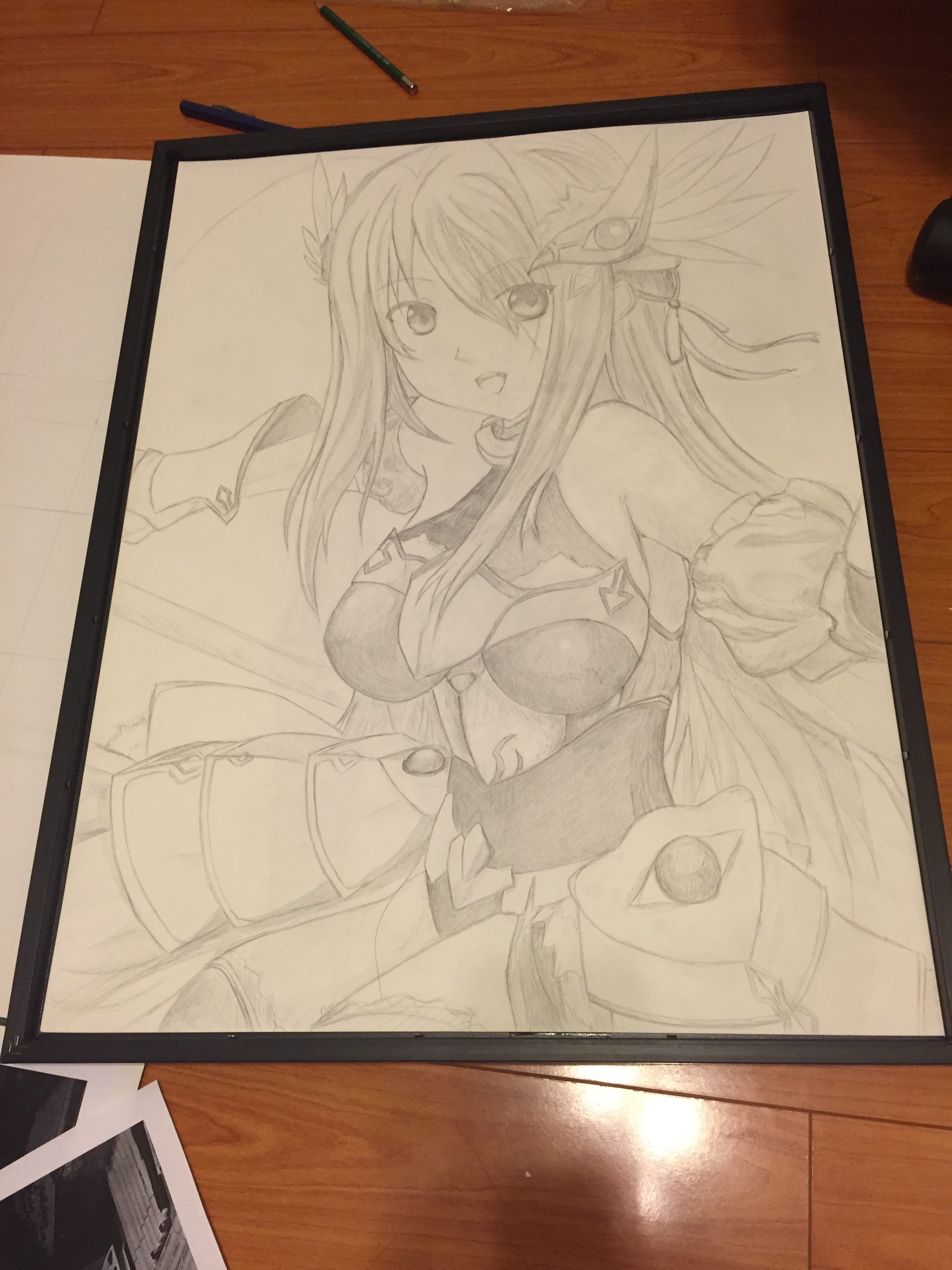 highschool dxd rossweisse. Pencil