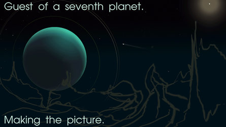 Guest of a seventh planet (making of).