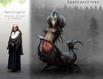 Shapeshifters: nun (crawler). by Miakhano