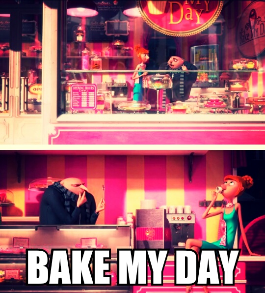 Bake My Day With Gru And Lucy