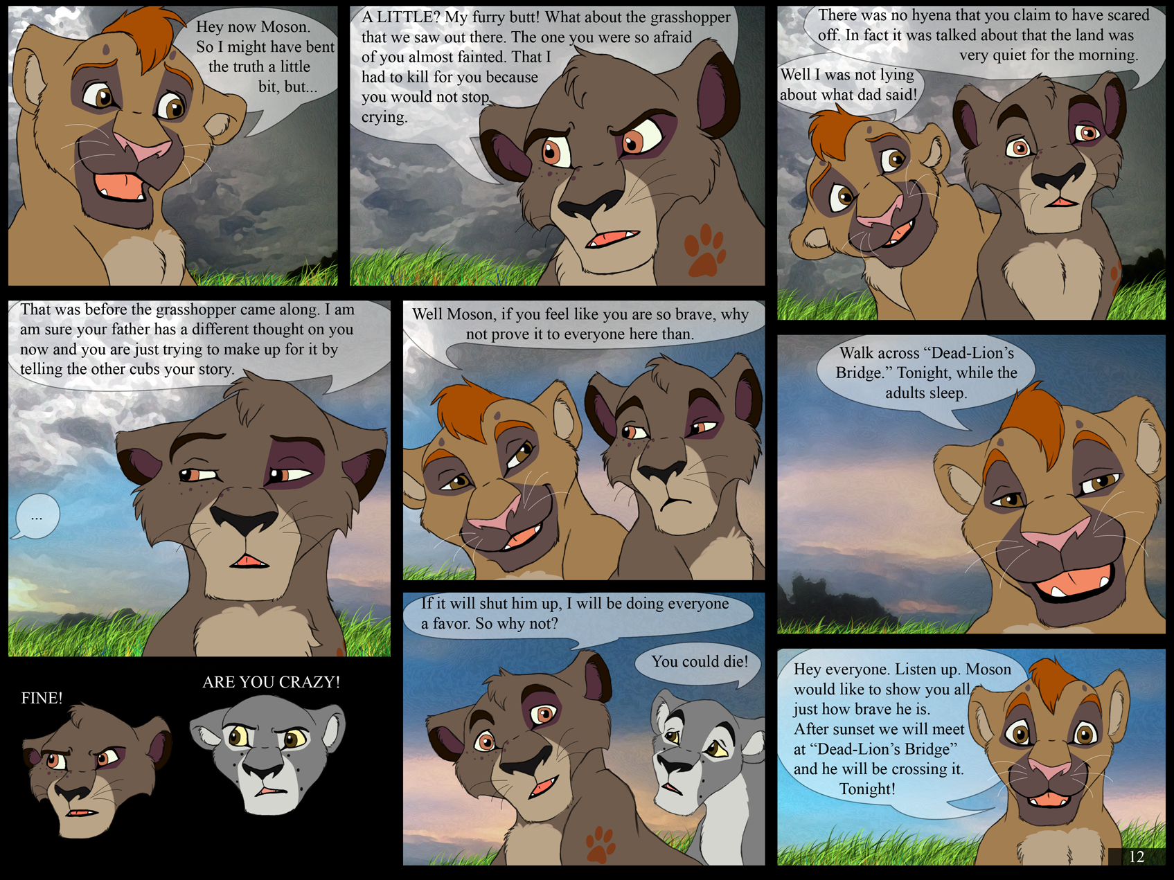 Moson's Comic Page 12 Ch.1