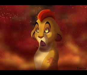 Kion in the Fire by Timitu