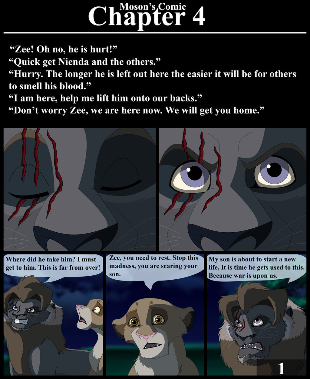 Moson's Comic Page 1 Ch.4 by Timitu