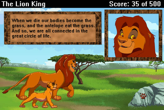FAKE Lion King Game