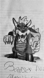 Bowser Mario's evil bad guy