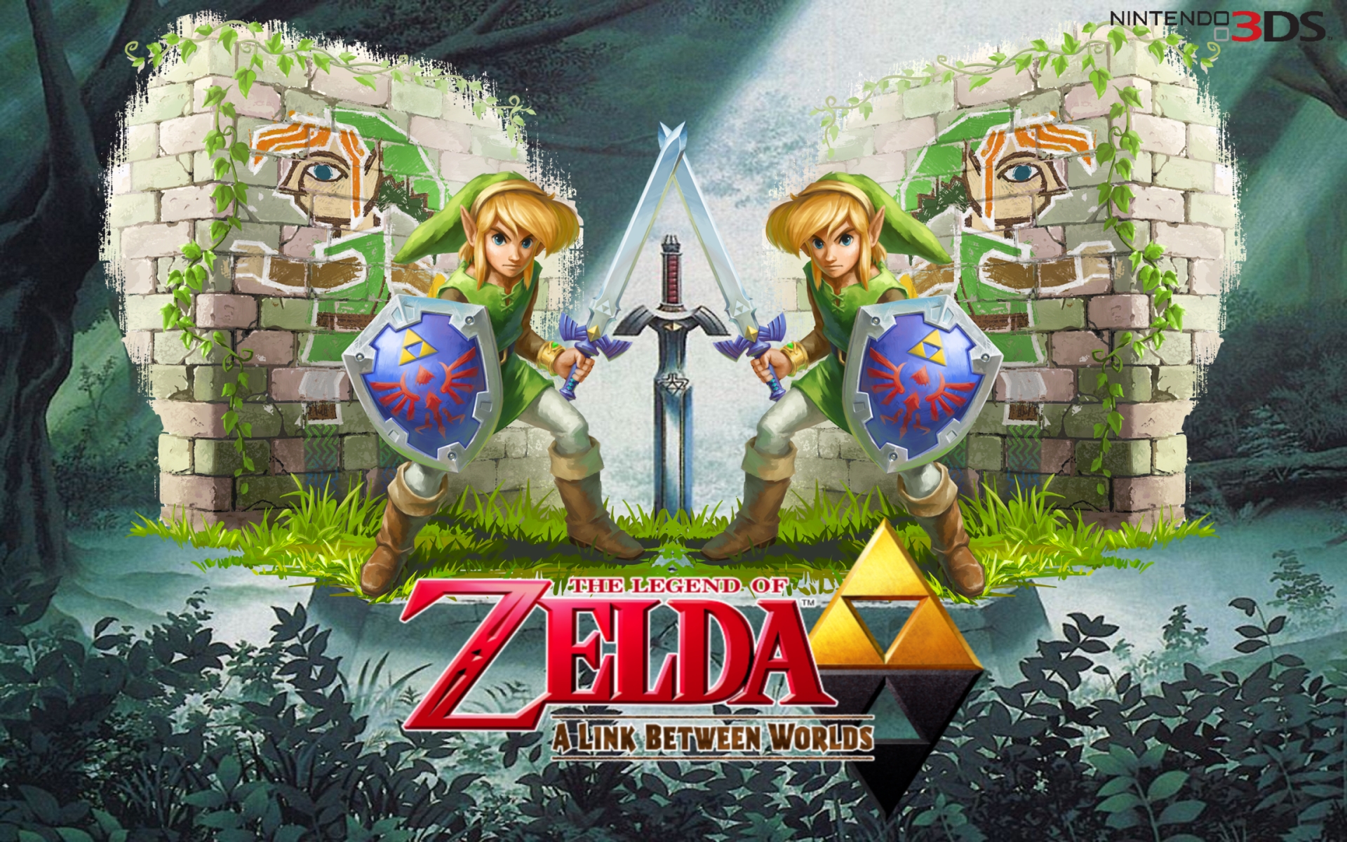 The Legend of Zelda a Link Between Worlds Decrypted 3DS ROM Download 