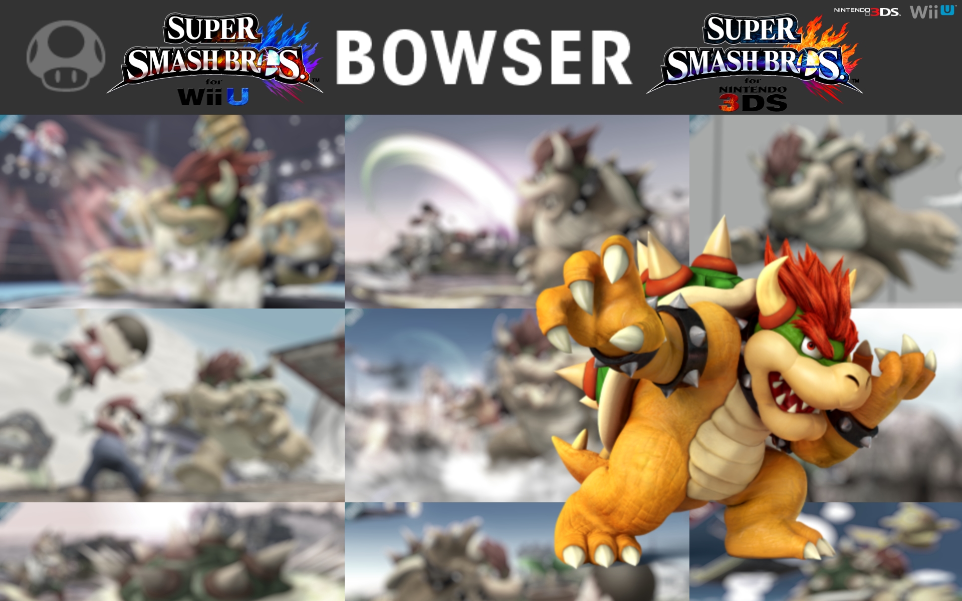 Super Smash Bros. Wallpaper - Bowser