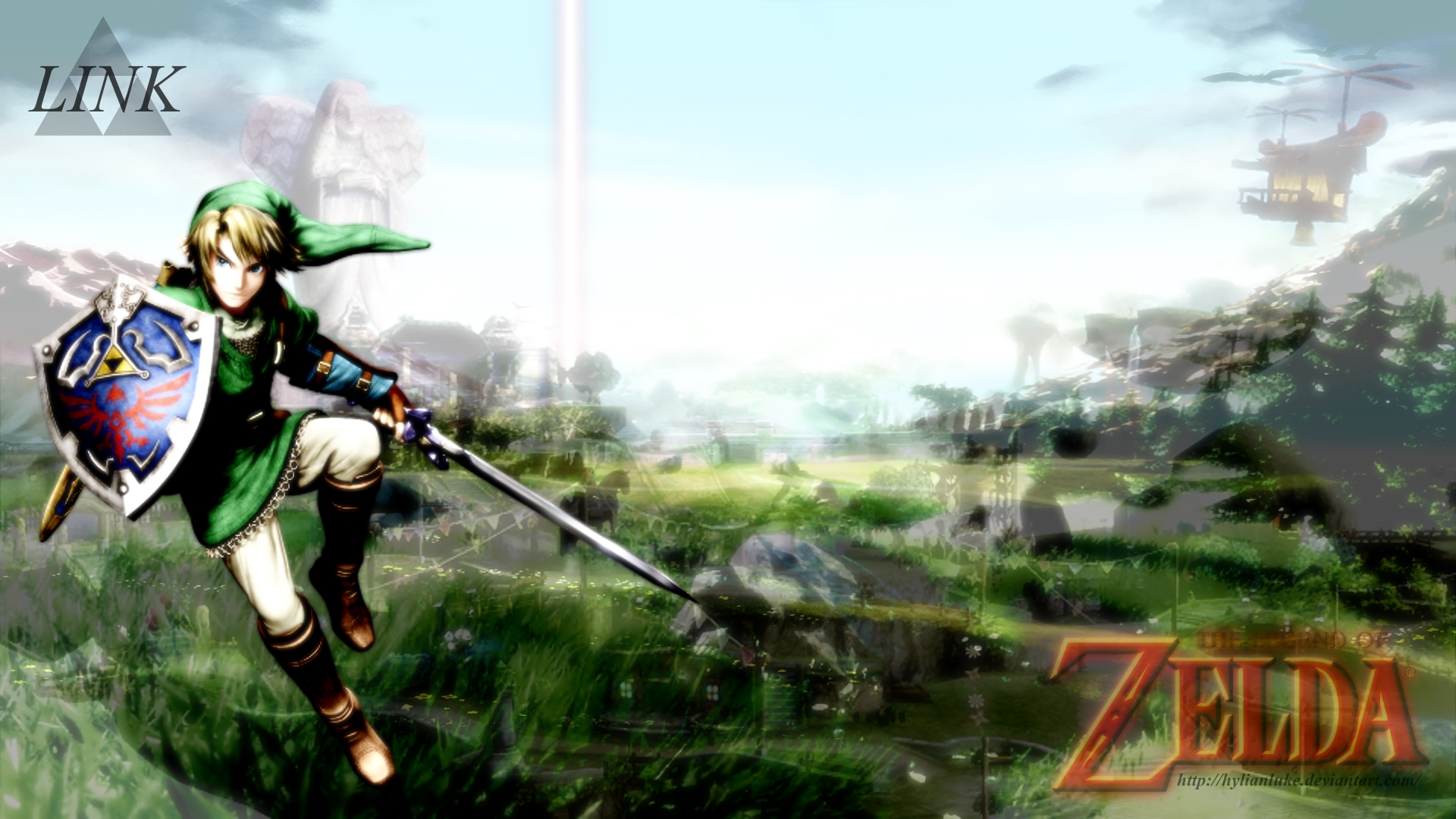 A Link Between Worlds Wallpaper 3 by HylianLuke on DeviantArt