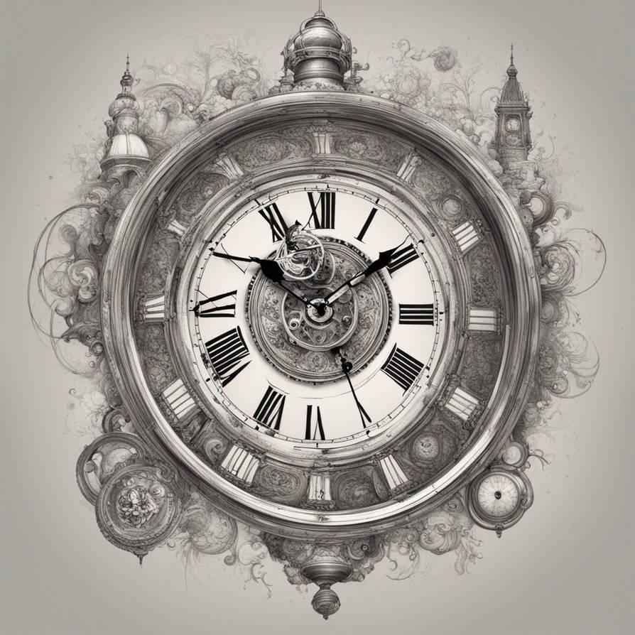 Clock by Hyperionprimeart on DeviantArt