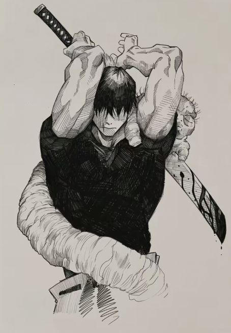 Toji Skeleton Toji by Hyperionprimeart on DeviantArt