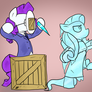 TF2 - Rarity and Fluttershy