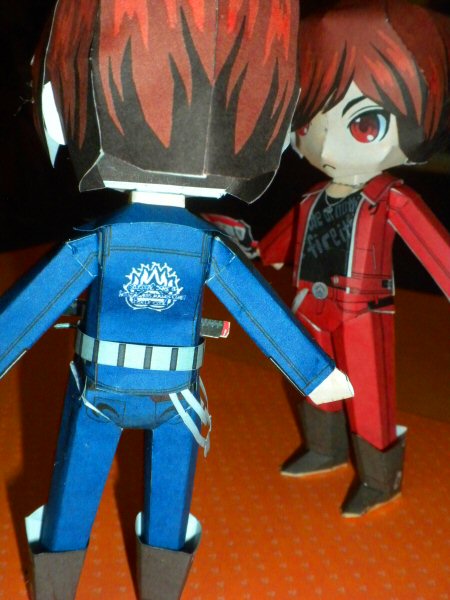 Kamen Rider W - Terui Ryu Papercraft Model 2