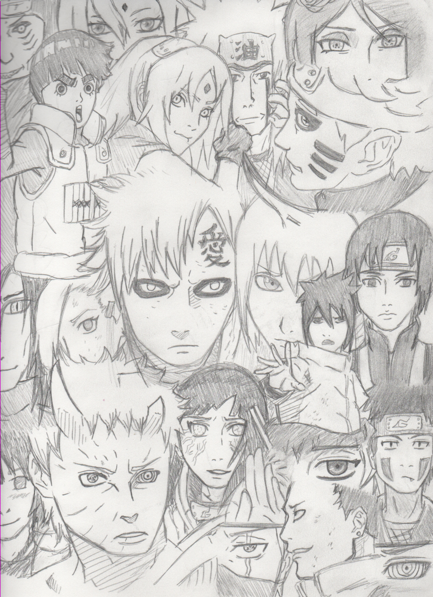 Naruto Sketches