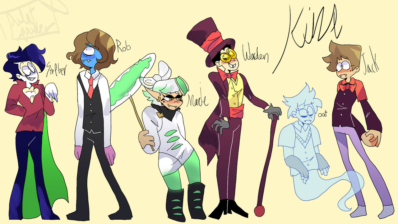 characters i kin + sonas by pilotspider on DeviantArt