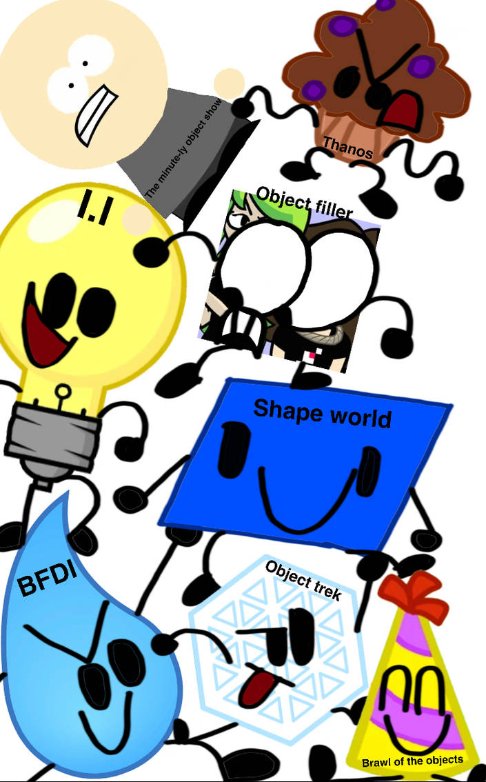My Favorite Characters From Object Shows By Handandremote2763 On Deviantart My Favorite Characters From Object Shows By Handandremote2763 On Deviantart
