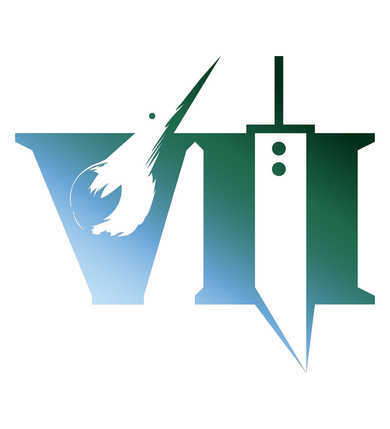  Final Fantasy VII  Alternate Logo  by DpadArt on DeviantArt