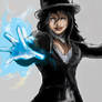 Zatanna quick painting