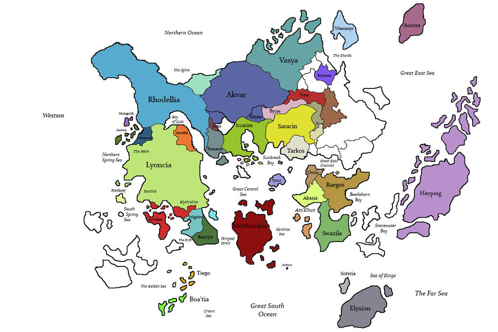 Rise Of Kings World Map By Samsakurai On Deviantart