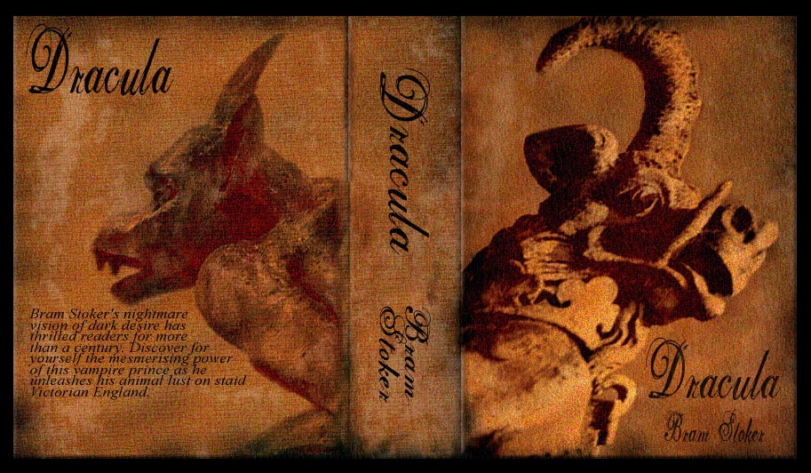 Dracula dust jacket by misteriddles