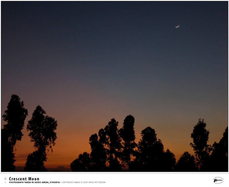 Ethiopia - Crescent Moon