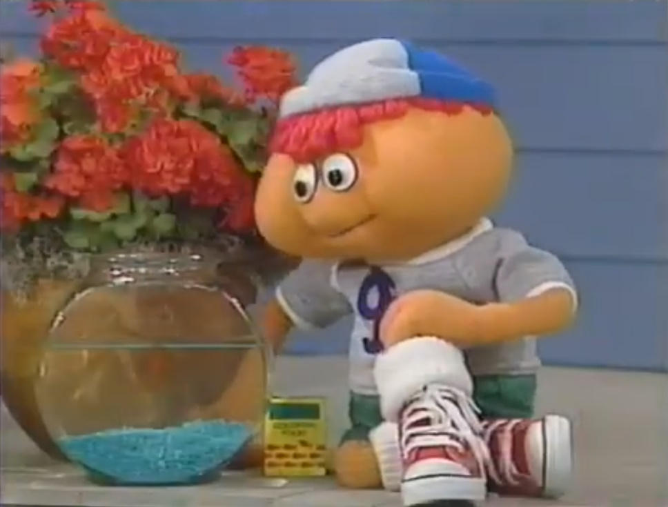 Gerbert sit with the bowl of fish. by Kidsongs07 on DeviantArt